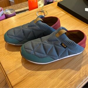 TEVA REEMBER Quilted Ankle Slip On Colorblock‎ Bootie Moc Men’s SIZE 9